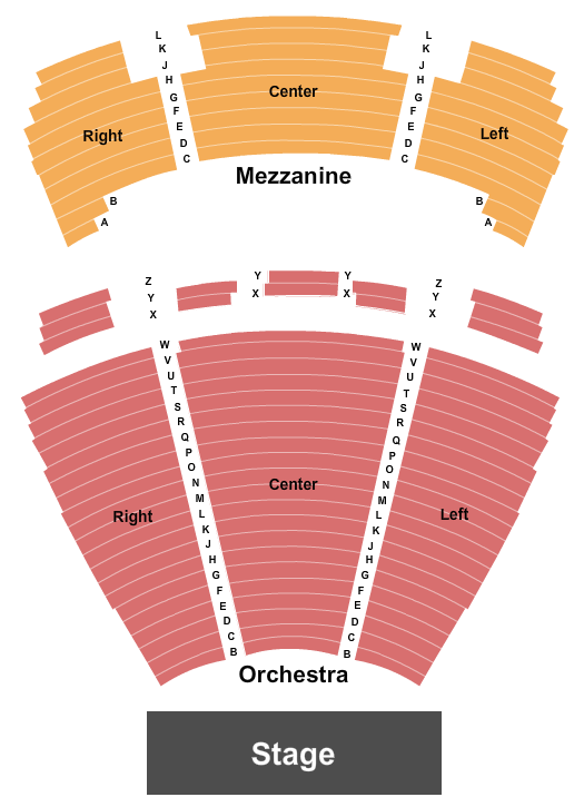 Seating Chart Westgate Las Vegas